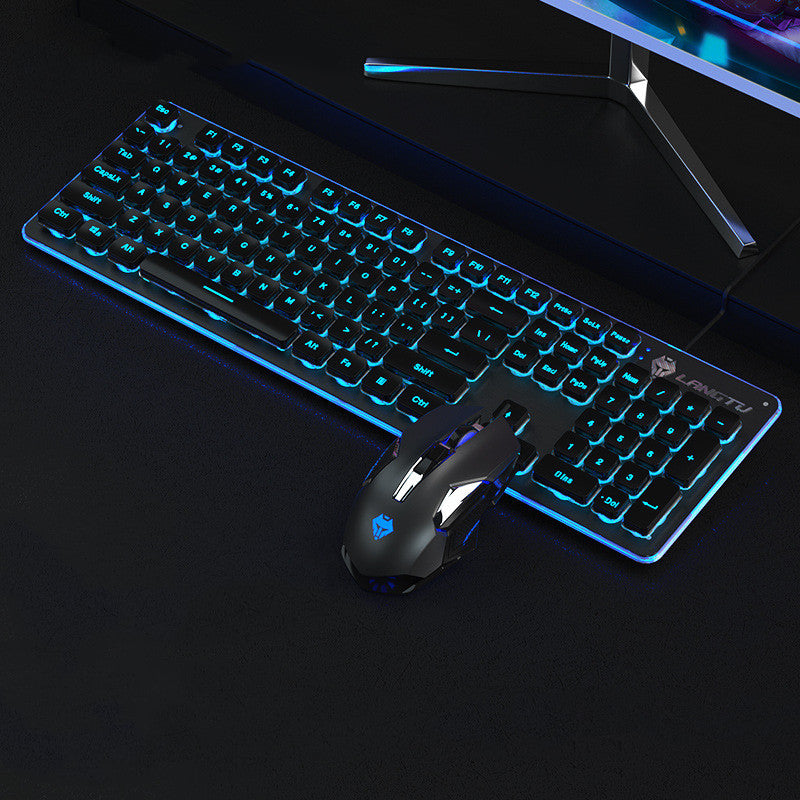 Wired Film Luminous USB Gaming Keyboard