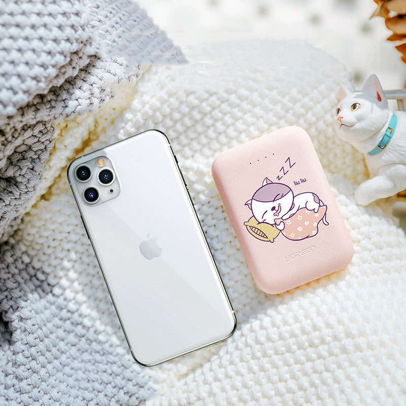 Green 10000mAh Type-C Power Bank