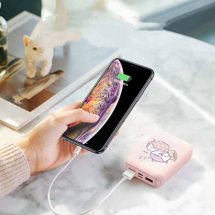 Green 10000mAh Type-C Power Bank