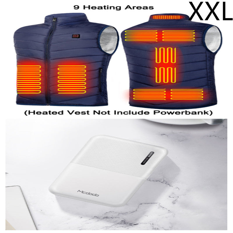 Heating Vest Mobile Power Bank