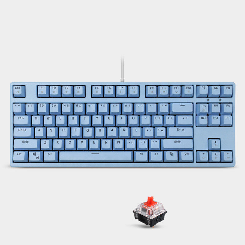 Mechanical Sea Rhyme Light Blue Keyboard