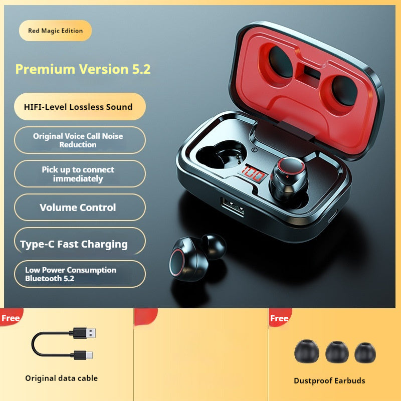 Wireless Bluetooth Headset Earbuds