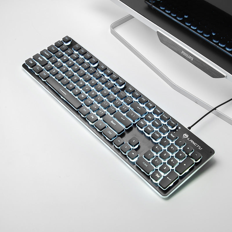 Wired Film Luminous USB Gaming Keyboard