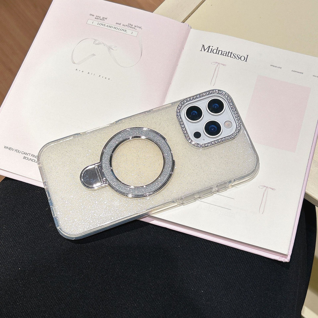 Epoxy Gradient Glitter Mobile Phone Cases