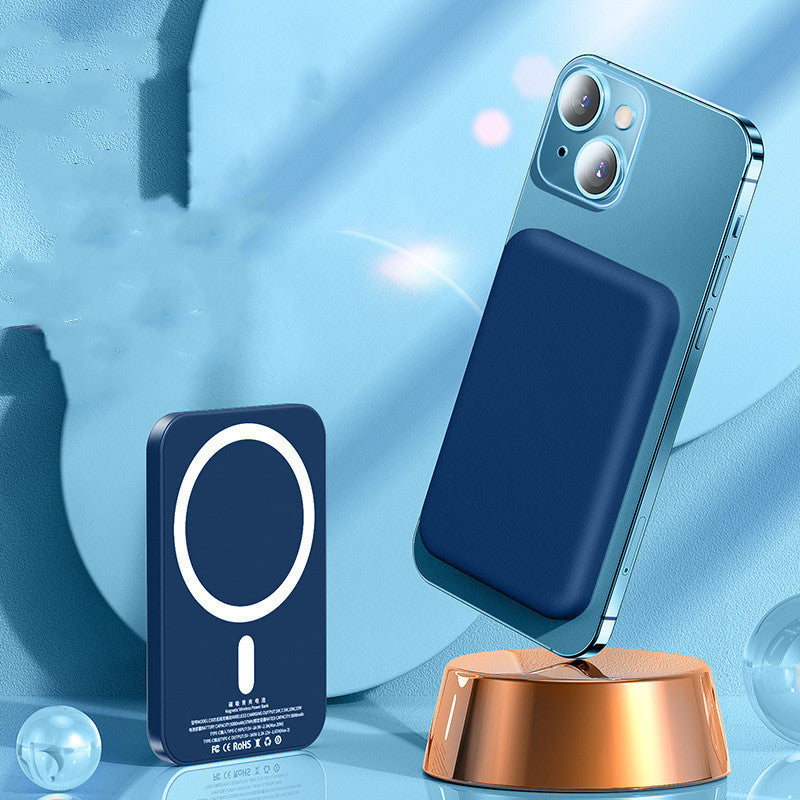 Portable High-capacity Wireless Fast Charging Power Bank