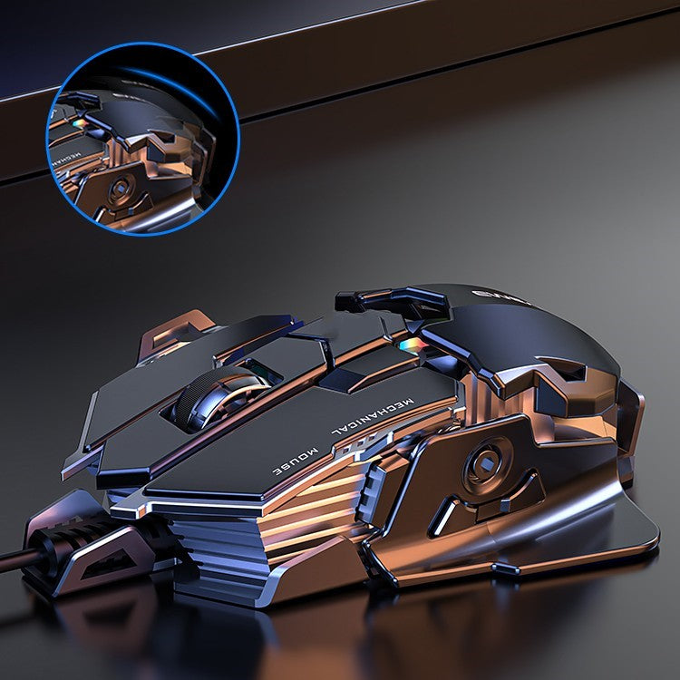 Wired Mechanical Computer Gaming Mouse