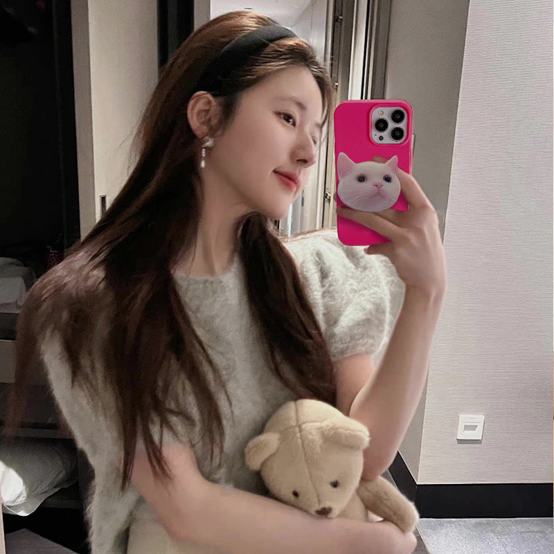 Cat Cute Light Luxury Phone Case