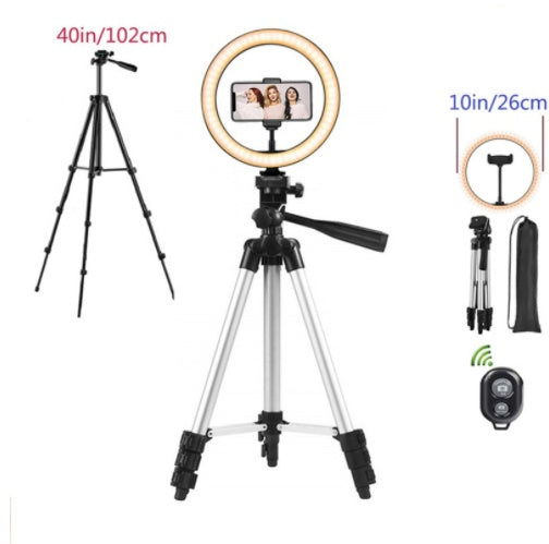 Ring Tripod Round Fill Light 3 Colors