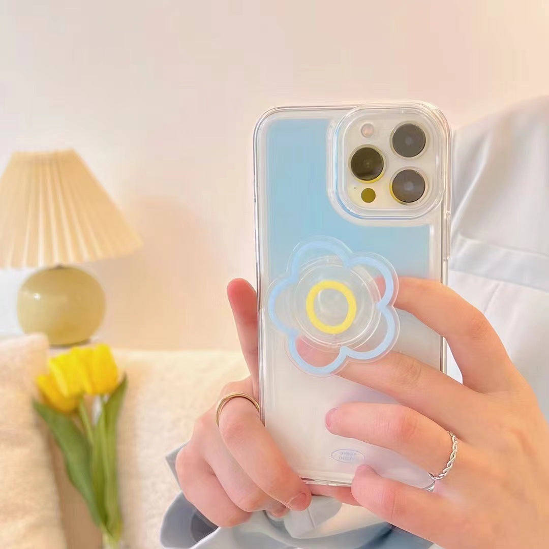 Advanced Gradient Blue Colorful Shell Mobile Phone Cases