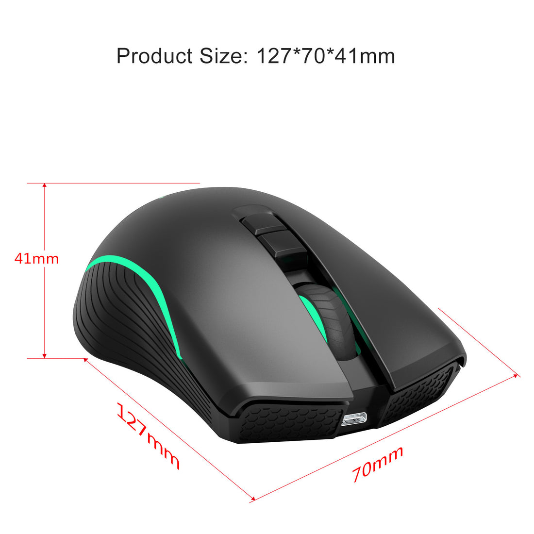 Rechargeable Seven-button Gaming Mouse