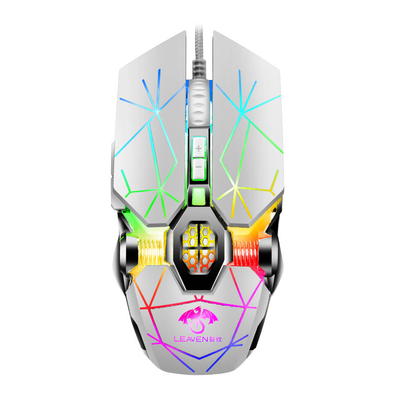 USB Wired Computer RGB Mechanical Mouse